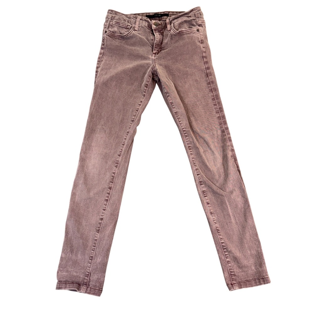 Joes Jeans The Skinny Womens 27 Faded Mauve Dusty Rose Pink Stretch‎ Denim USA